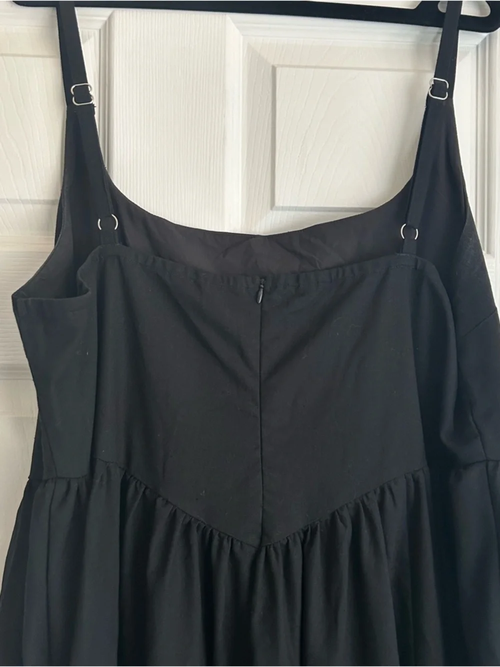Cider black linen dress with eyelet size 3x - Picture 6 of 7